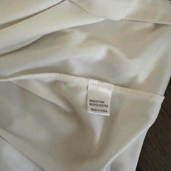 White Summer Babydoll Dress - Picture 5 of 5